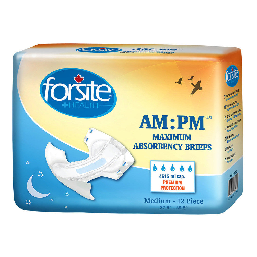 FORSITE AM PM MAXIMUM ADULT BRIEFS (FH2000*)