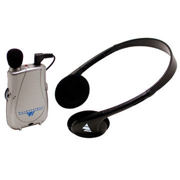 WILLIAMS SOUND POCKET TALKER ULTRA WITH SINGLE MINIBUD AND HEADSET